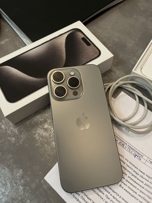 Iphone 15 pro 256 gb идеал