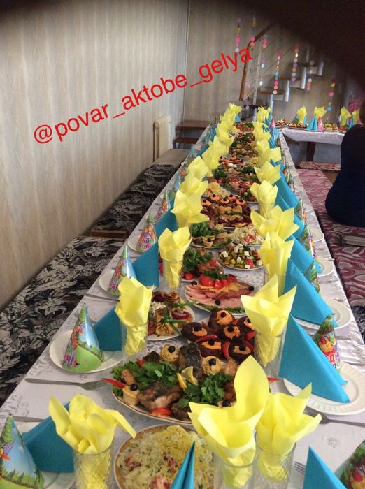 Услуги повара Актобе Геля