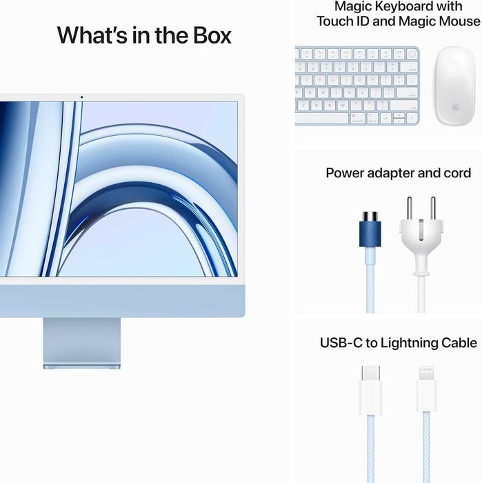 iMac M3 24''inch (2023) CPU 8/ GPU 10