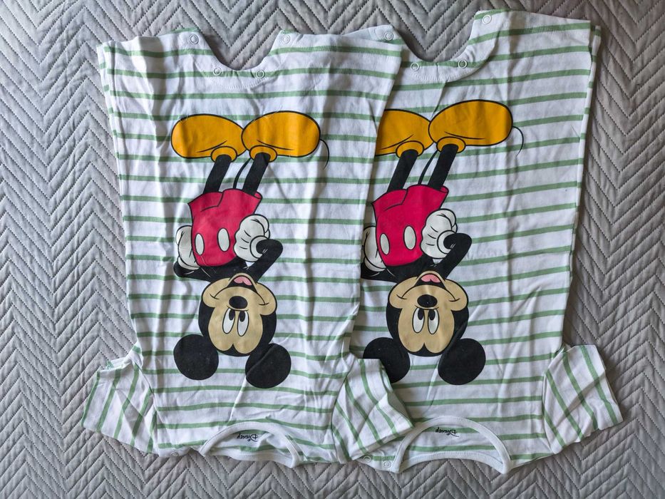 Памучни ромпъри за бебе 12-18 месеца