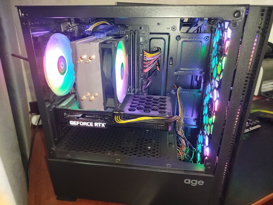 ПК intel i3 12100,16gb,rtx 3060 12gb
