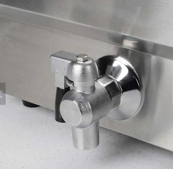 Friteuza profesionala electrica 16L cu robinet -TRANSPORT GRATUIT