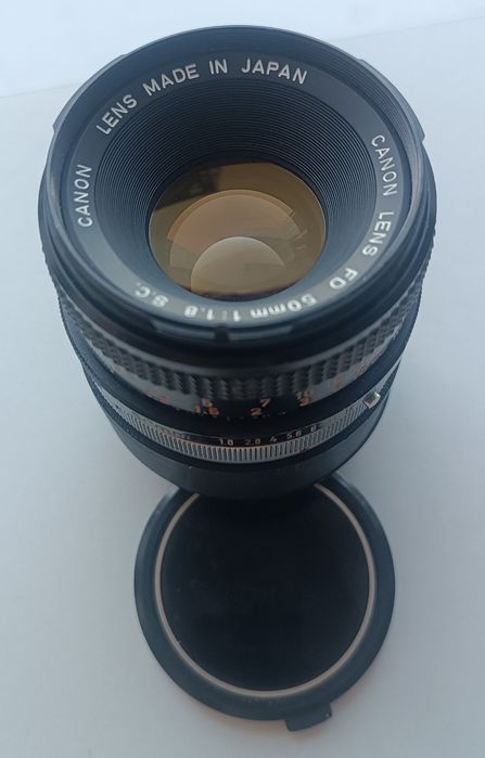 Canon FD 50mm 1.8 S.C. + RF адаптер
