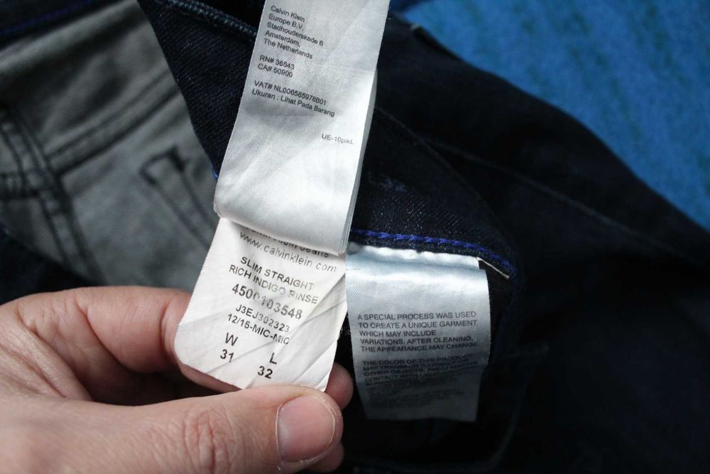 Blugi Calvin Klein Jeans W31 L32 si bluza Naketano L