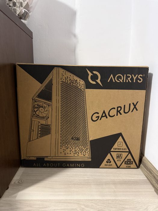 Kit i9 12900KS+16GB RAM DDR4+AIO 240+Carcasa Aqirys Gacrux noua+Hdd 1t