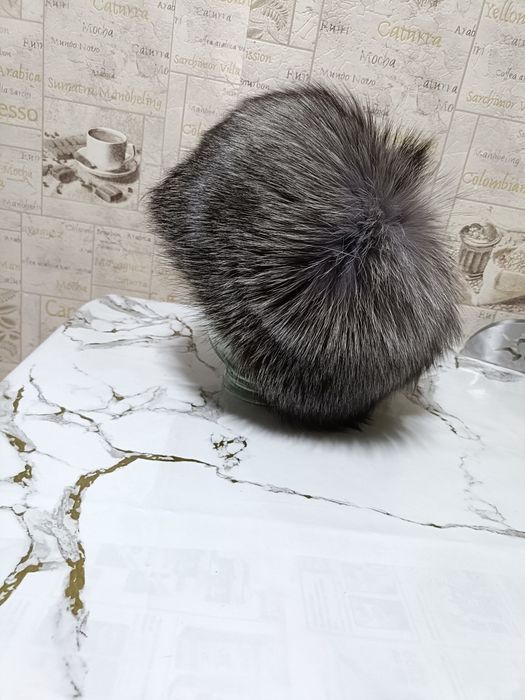 Шапка новая чернобурка