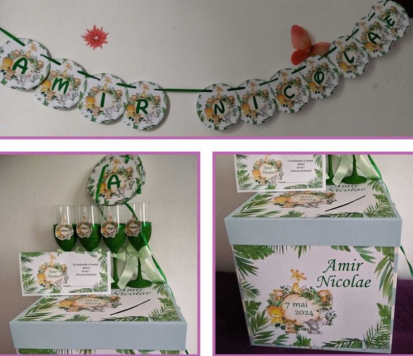 Pahare personalizate pentru nuntă pahare cu sclipici