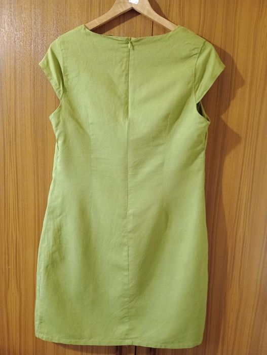 Дамска ленена рокля