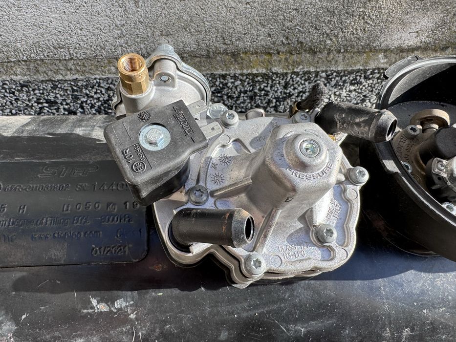 Газова уредба за 4 цилиндров автомобил на части