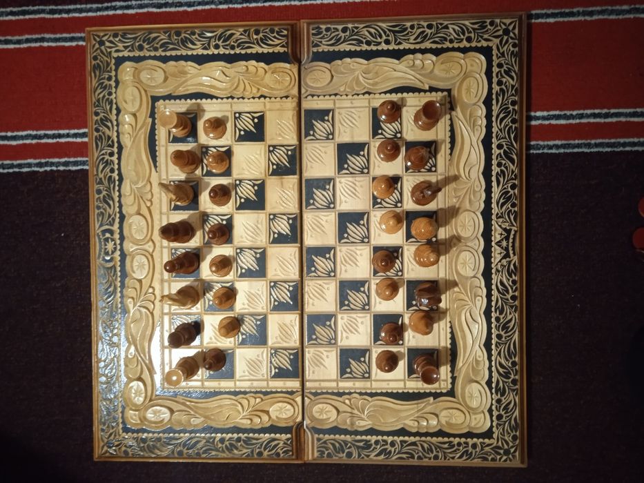 Нарды шахматы и шашки 3 в1