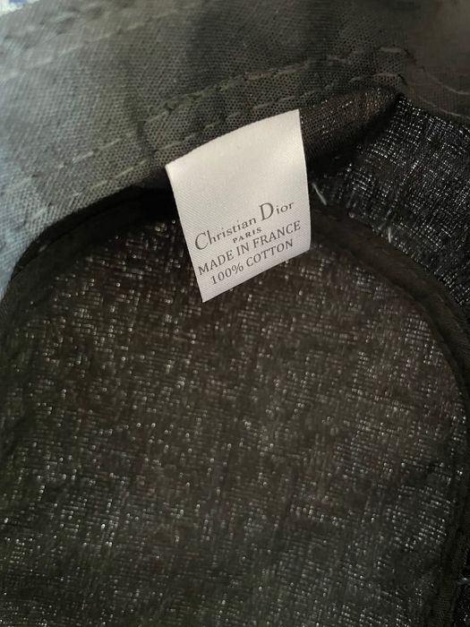 Дамска синя шапка Dior