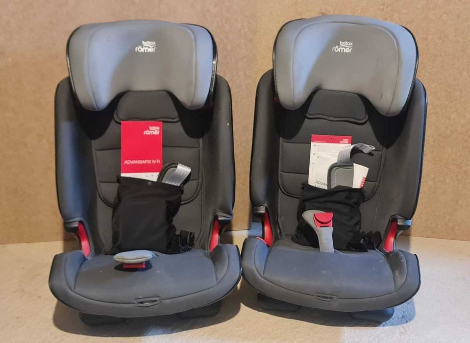 Vand 2 scaune auto Britax Romer ADVANSAFIX IV R Storm Grey, 9-36 kg