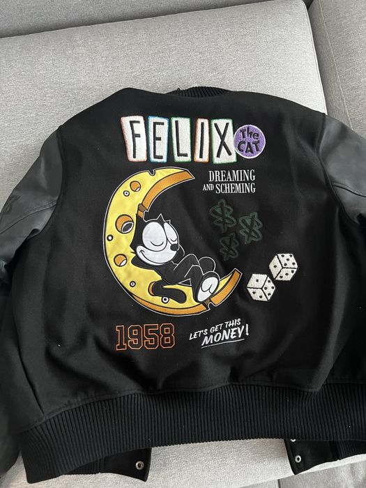 Бомбер Felix Cat Varsity Jacket