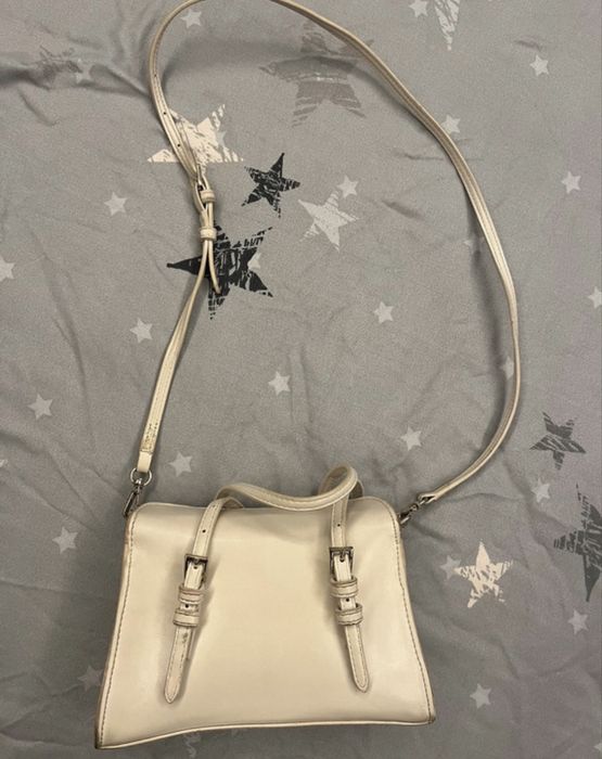 Geanta crossbody alba