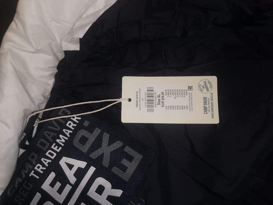 Geaca Camp David Xl nouă