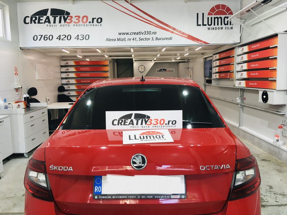 Folie auto LLumar autorizata de la 300lei
