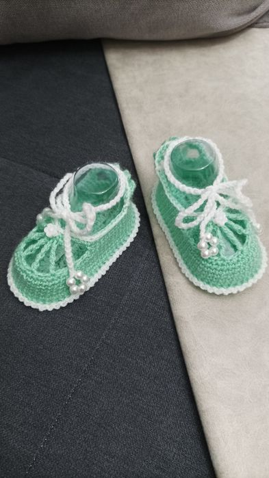 Ръчно изработена Бебешка рокля