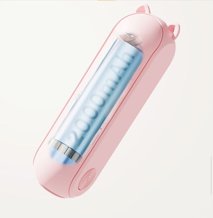 Мини вентилятор +повербанк+фонарь