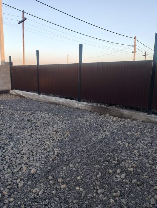 Забор     ворота