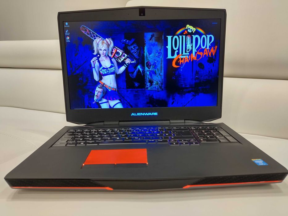 Laptop gaming ALIENWARE model rar ,intel core i7 , 18,4 inch, 2X nvidia