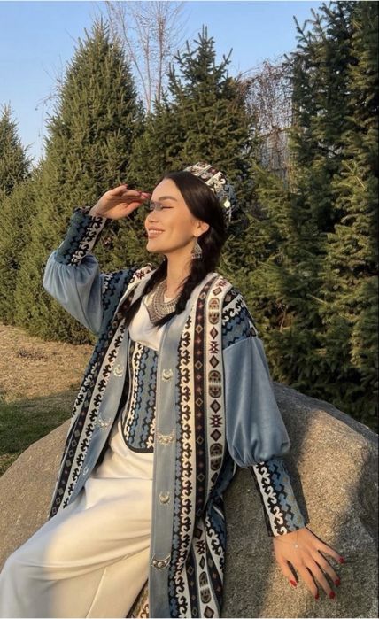 Этно шапан женский