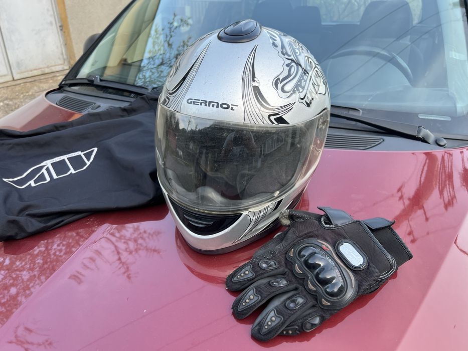 Pachet casca Germot+manusi Probiker