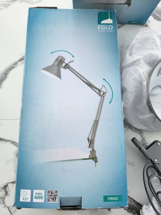 Еglo - Настолна лампа 1xE27/40W