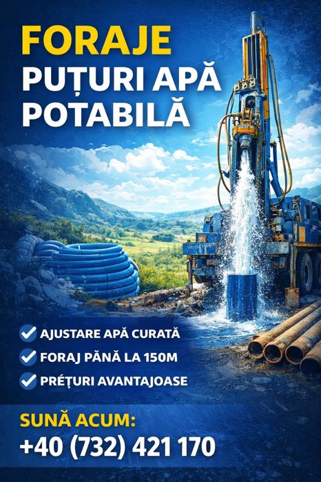 Foraje Puturi De Apa Potabil