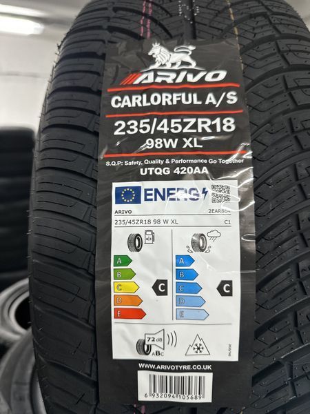 Нови Всесезонни Гуми Arivo Carlorful A/S 235/45R18 98W XL БОРД