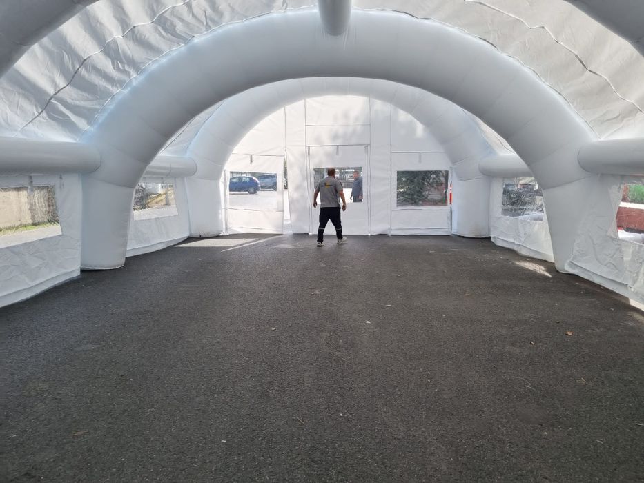 Надуваема шатра барут под наем