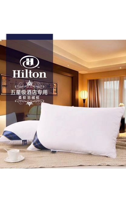 Пуховые подушки Hilton оригинал .