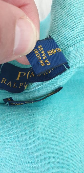 POLO Ralph Lauren Pima Soft Touch Cotton Slim / L ОРИГИНАЛ! Мъж Тениск