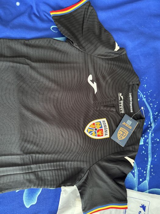 Tricou oficial de portar Echpa Nationala A Romaniei negru asulti