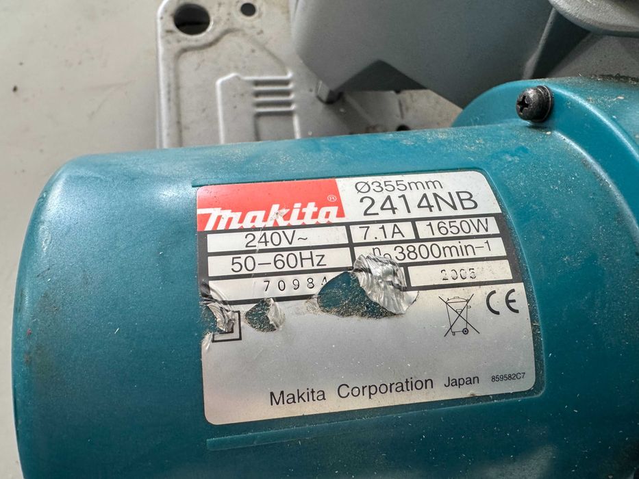 Машина отрезна за метал MAKITA 2414NB , Ф355мм , 1650W