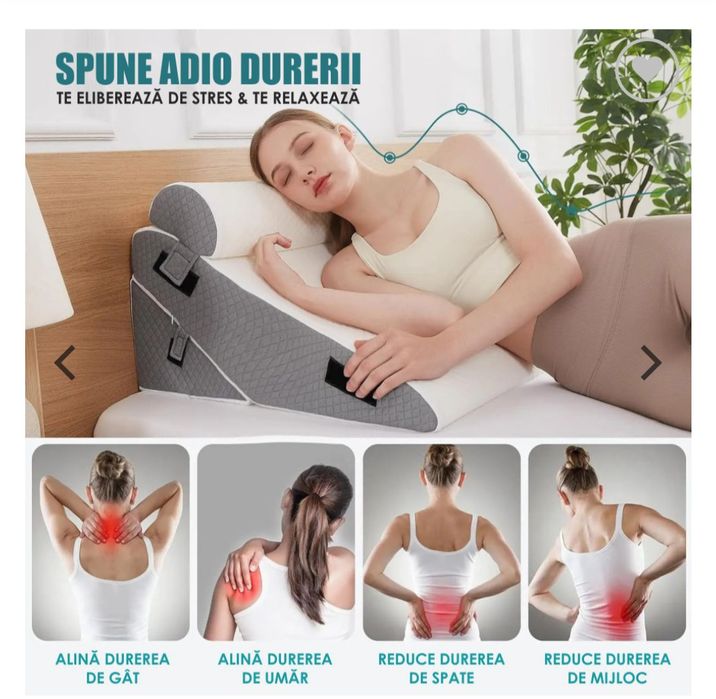 Set 3 Perne Ortopedice Reglabile 10 în 1 Linomag®,