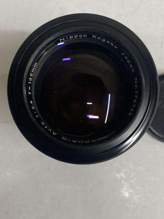 Obiectiv foto SLR Nikkor Q 135 mm f 2.8