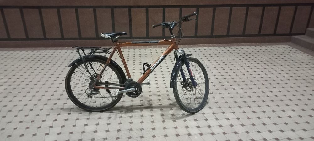 Velosiped nemetskaya rama yigilgan