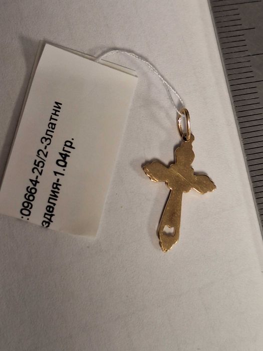 Златен кръср 1,04гр.14к