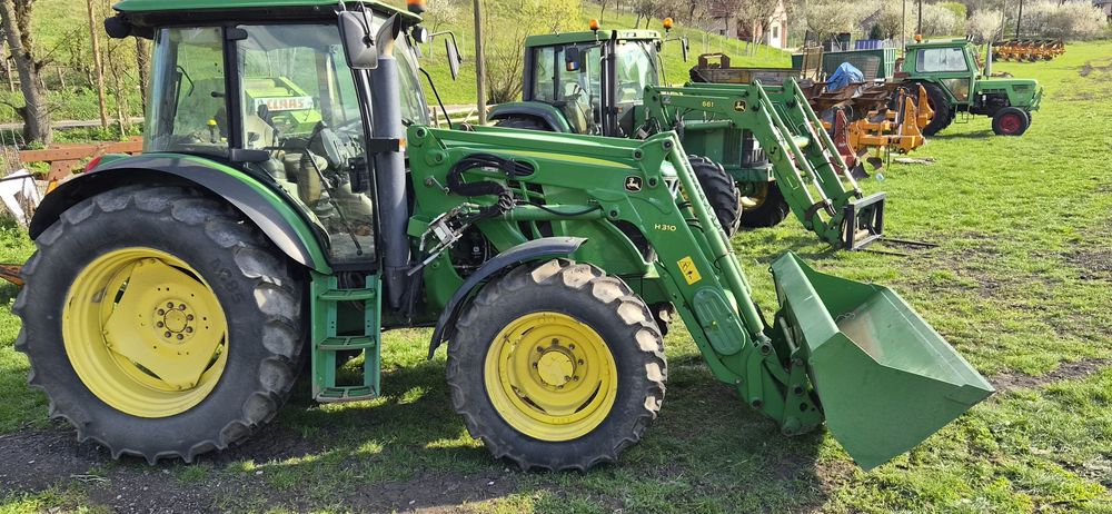 John deere 6100 MC cu incarcator frontal profesional!