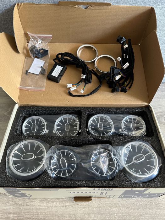 въздуховоди светещи лед амбиентно осветление 64 за GLA-w247/GLB-x247