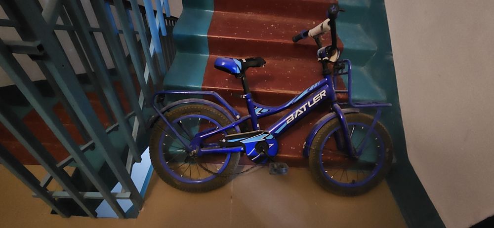 Велосипед для детей 16дюйм, для 5-8лет