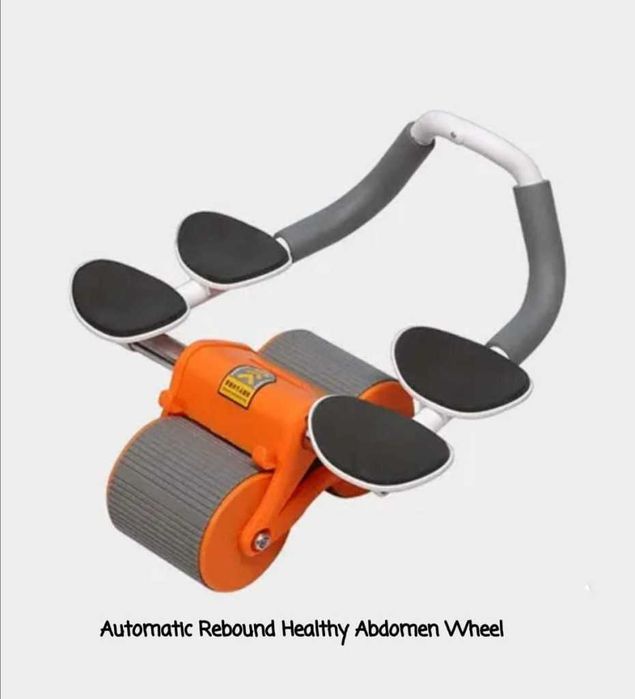 Тренировъчно колело с лакътни подложки за упражнения за корем.мускули