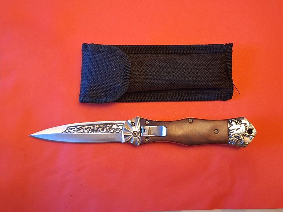 Руски автоматичен сгъваем нож "Волк"