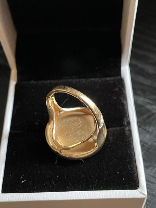 Златен кабала пръстен