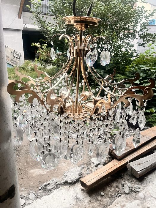Люстра хрусталь