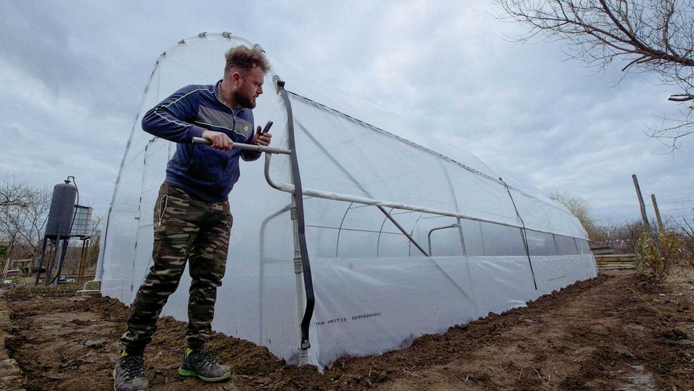 Solar gradina 4x10 complet echipat. Solar legume 4/10.