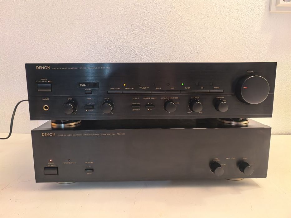 Preamplificator Denon PRA 1500 si amplificator Denon POA 800