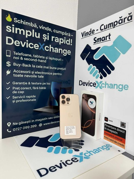 iPhone 16 Pro Max 256 GB 89% Gold * Garantie *Buy Back * deviceXchange