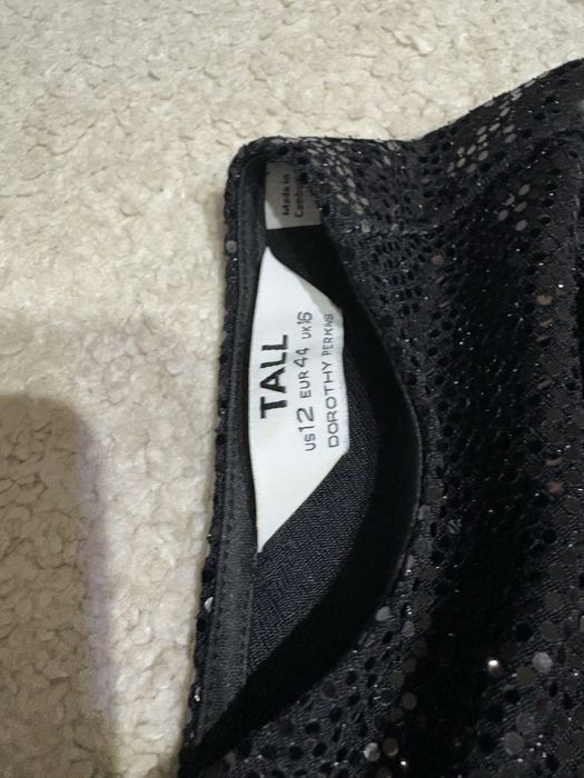 Rochie dama paiete, neagra, Tall, L-XL