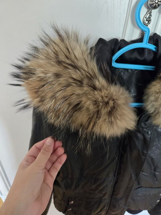 Короткая кожаная куртка